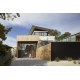Flat Panel Modern Cabinets — Matte Black