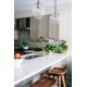 Calacatta Bianco Prefab Quartz Counter — 108